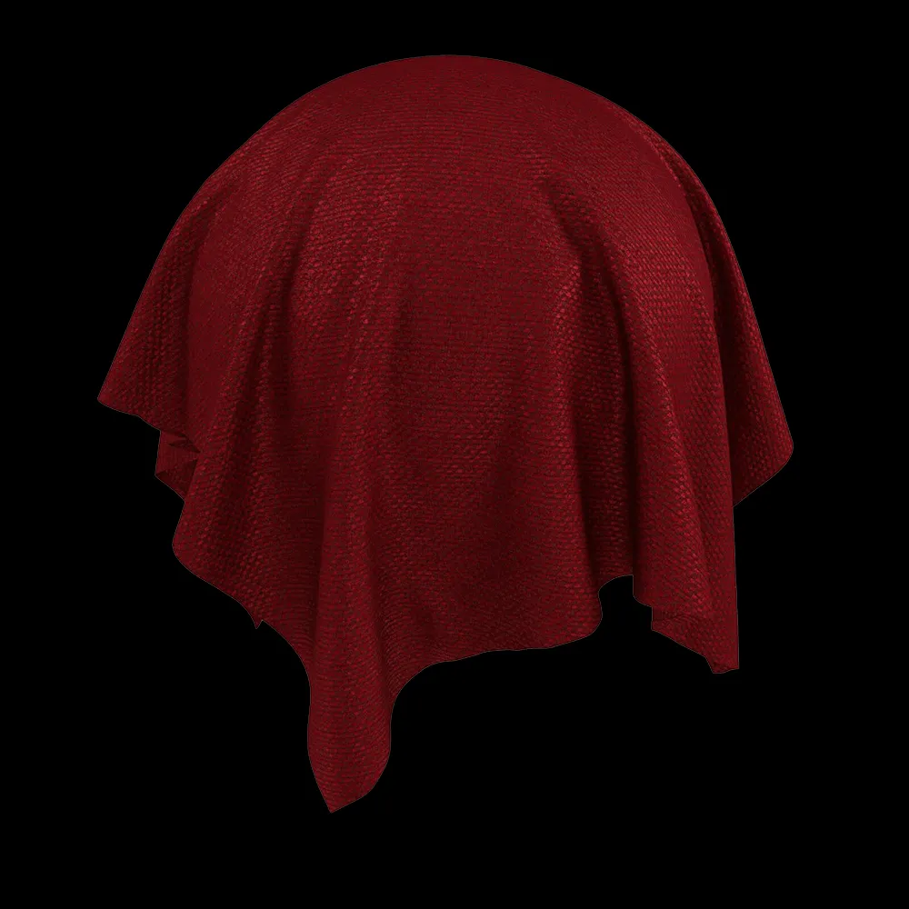 Twinbru – Plain Red Chenille 2968780 3ds Max