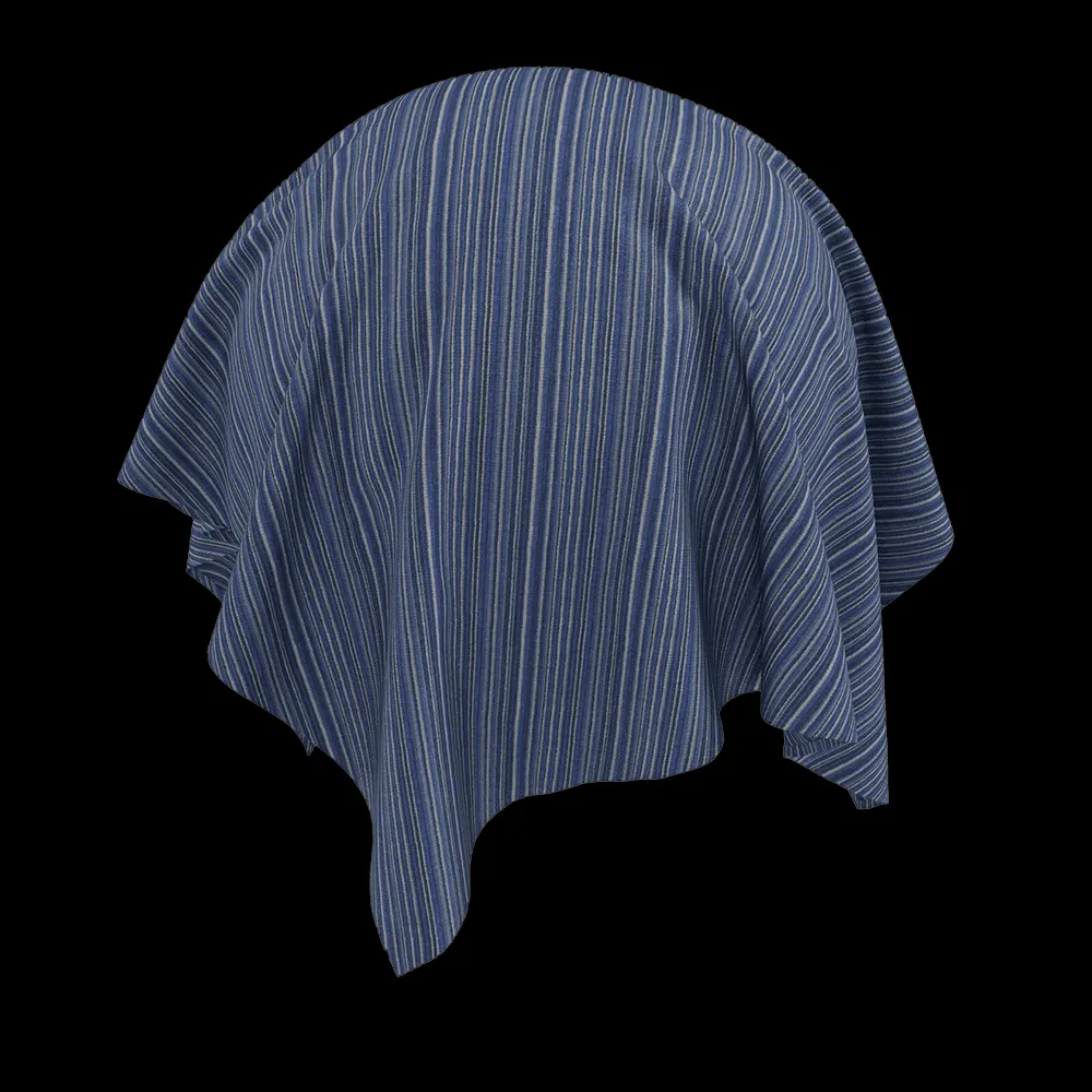 Twinbru – Stripe Blue Chenille 2881883 3ds Max