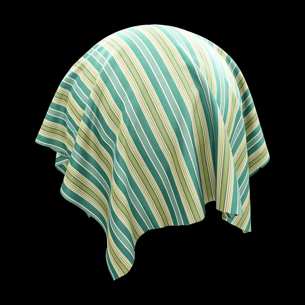 Twinbru – Stripe Green Jacquard 1531803 3ds Max