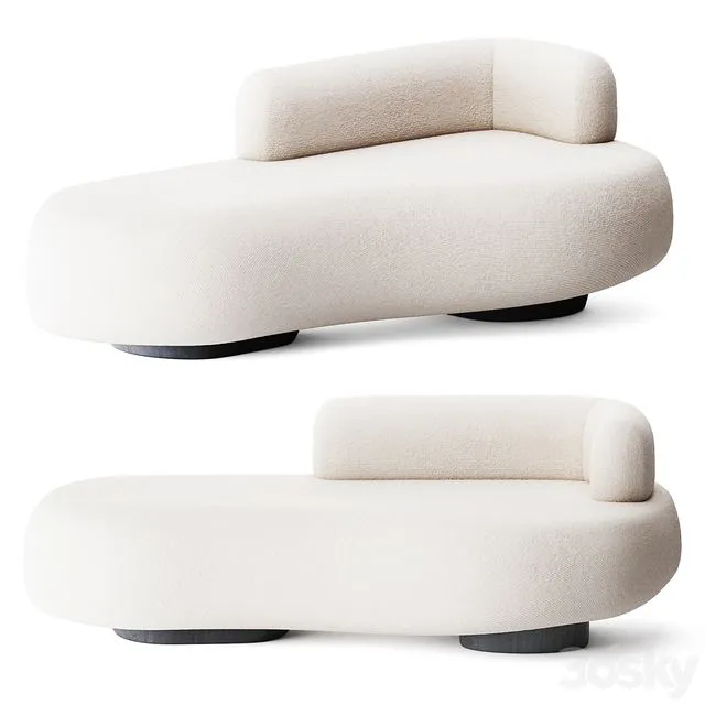 Twins sofa by Greenapple design 3dsMax Model