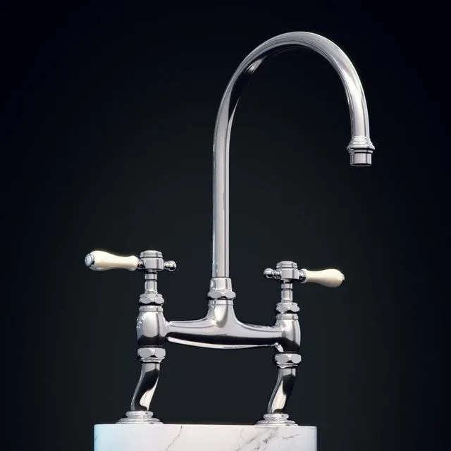 Two Mixer Taps 3dsMax Model