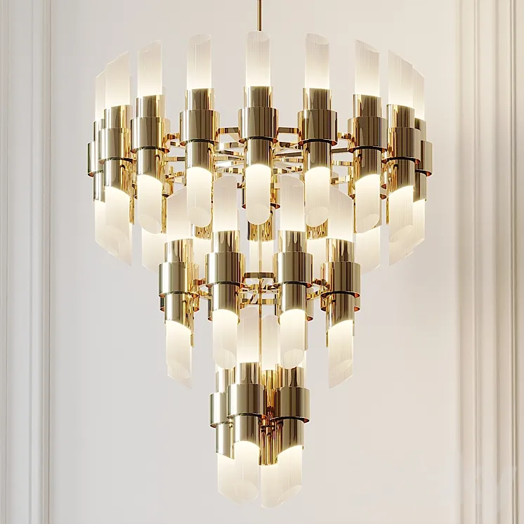 Tychho Chandelier by LUXUU 3DS Max