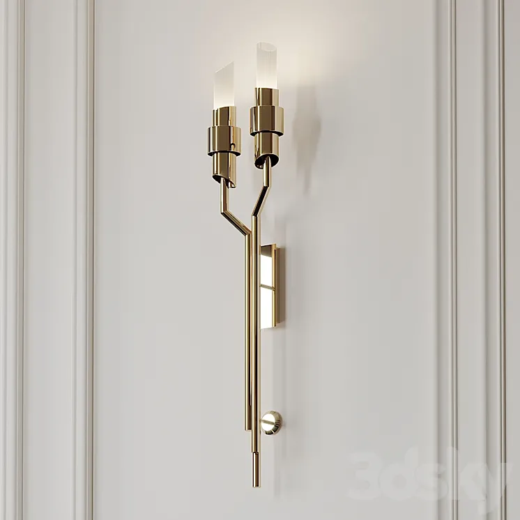 Tycho Torch Wall Sconce by LUXXU 3DS Max