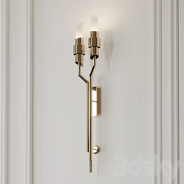 Tycho Torch Wall Sconce by LUXXU 3DSMax File