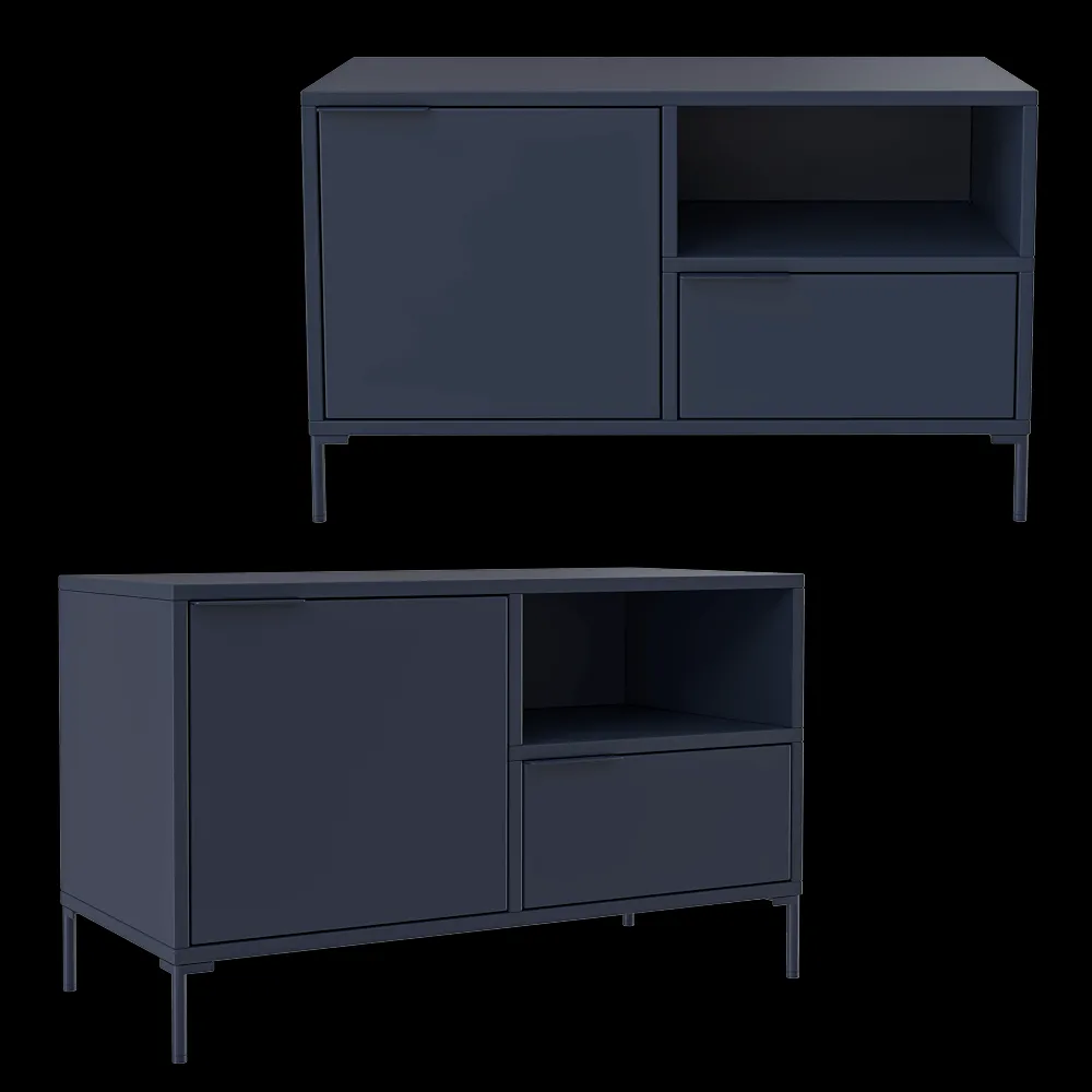 Tylko – Bedside table Midnight Blue 3ds Max