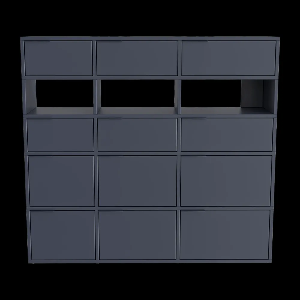 Tylko – Chest of Drawers Midnight Blue 3ds Max