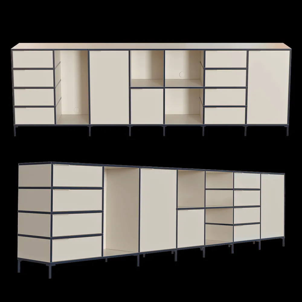 Tylko – Sideboard Sand Midnight Blue 3ds Max