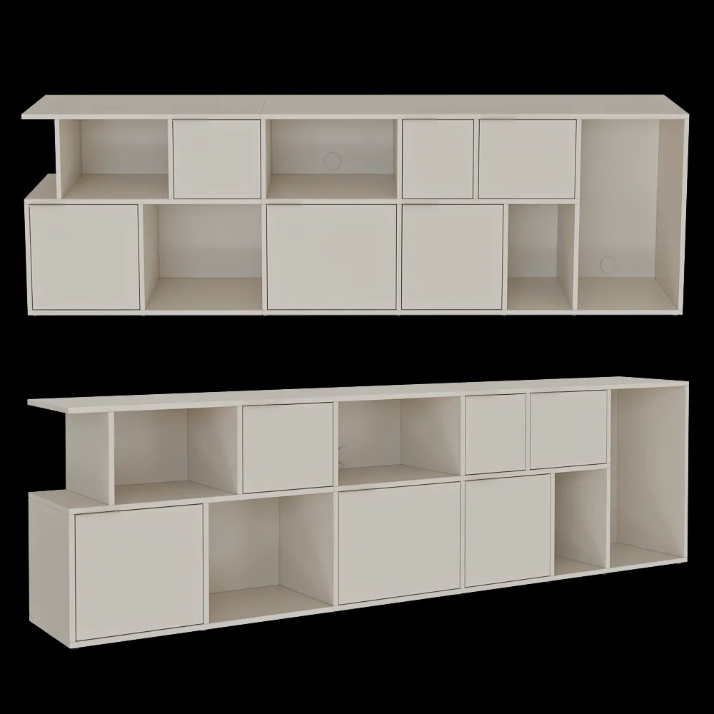 Tylko – TV Stand Cotton Beige 3ds Max