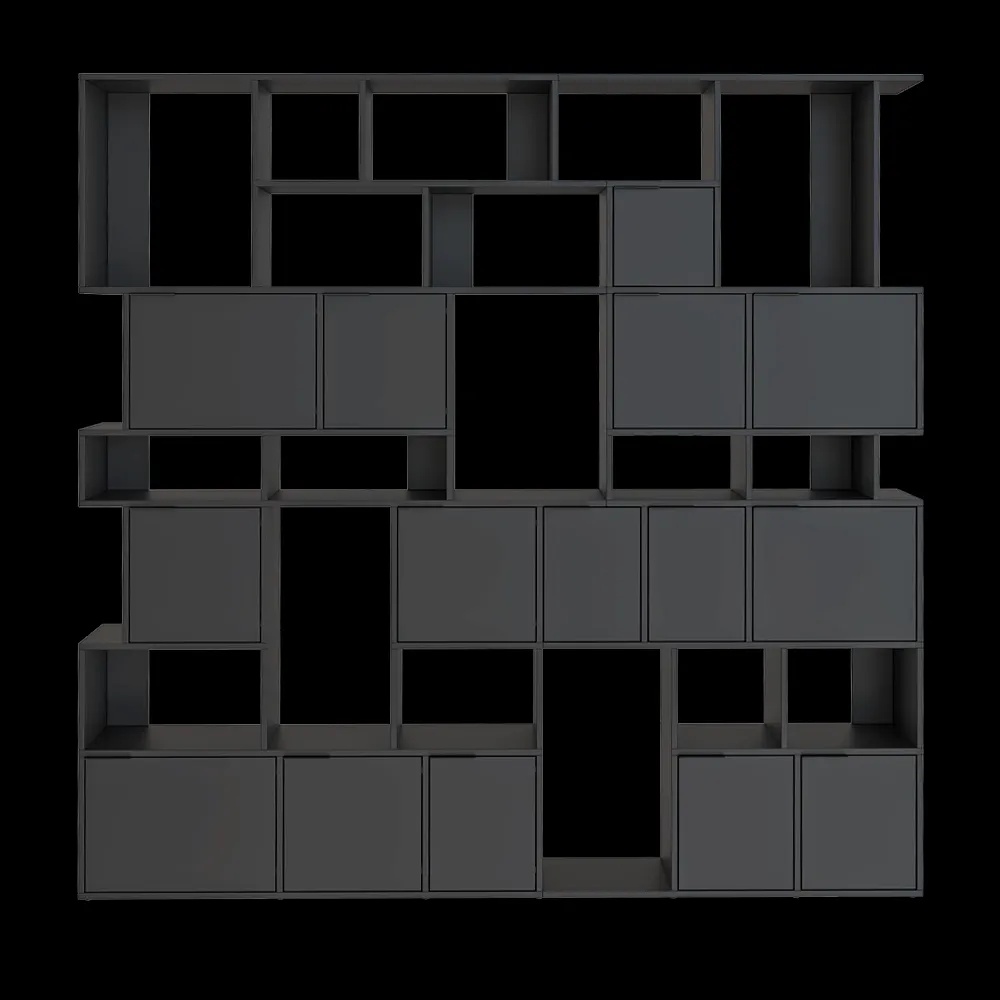 Tylko – Wall storage Matte Black 3ds Max
