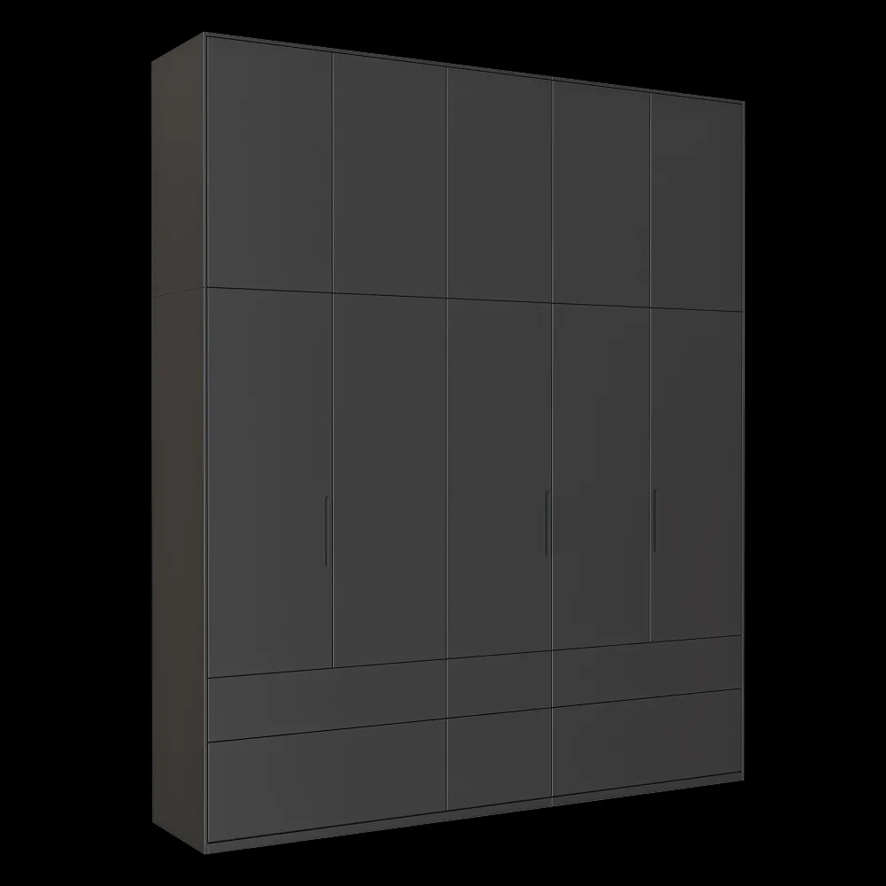 Tylko – Wardrobe Graphite Grey 3ds Max