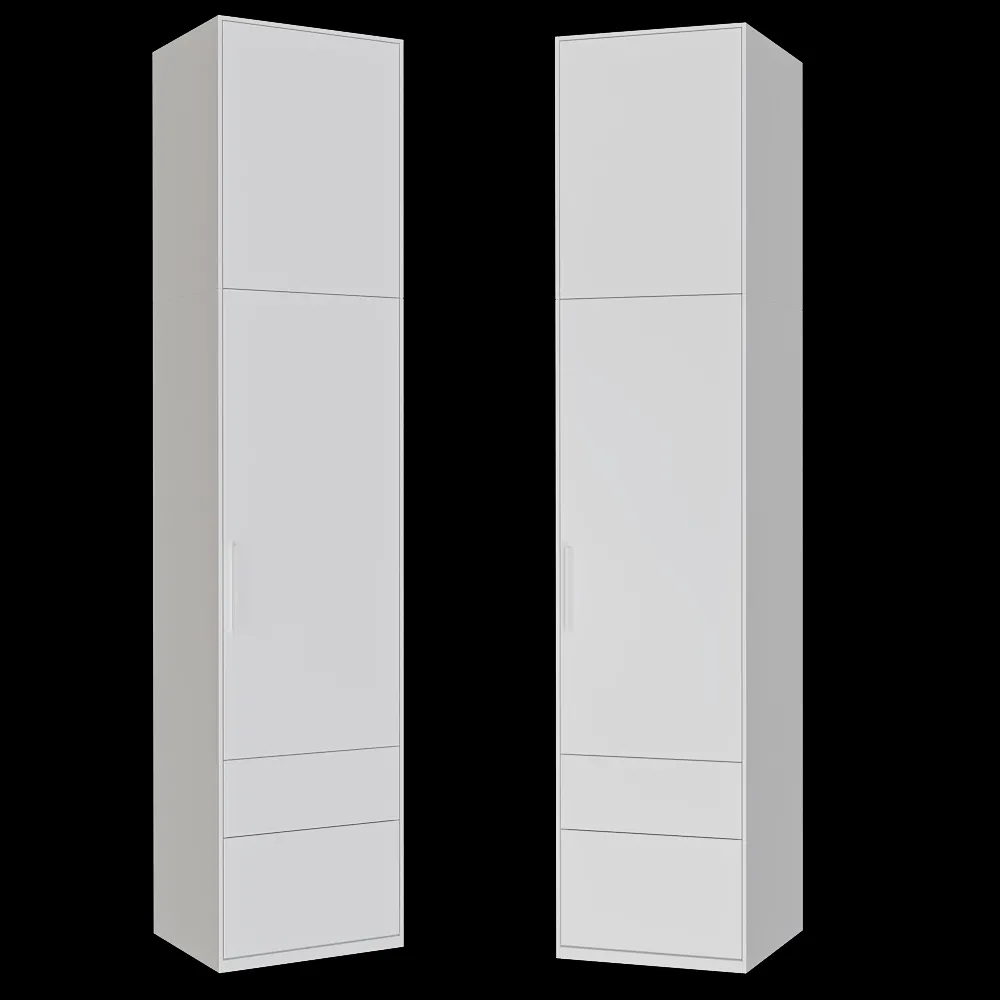 Tylko – Wardrobe White 3ds Max