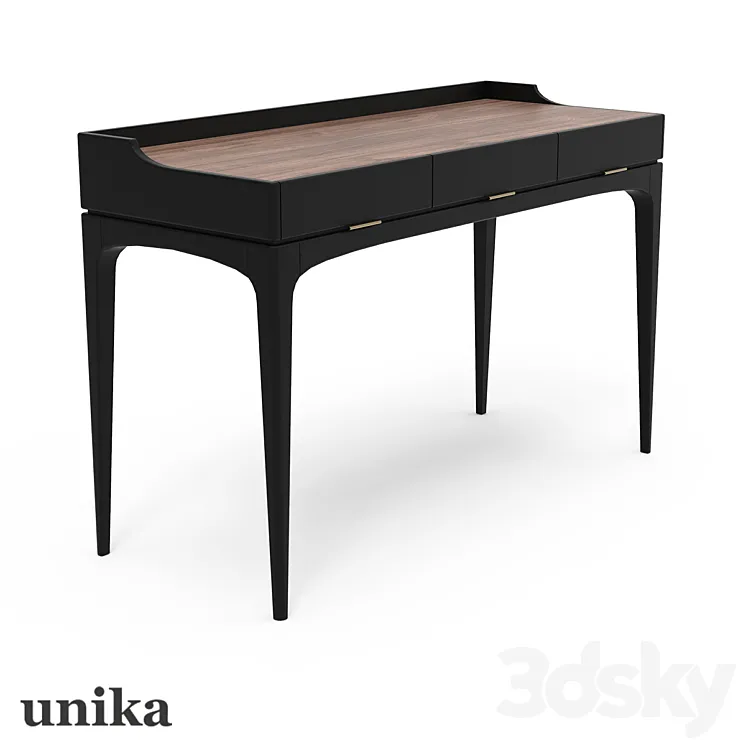 Tynd writing desk 3DS Max