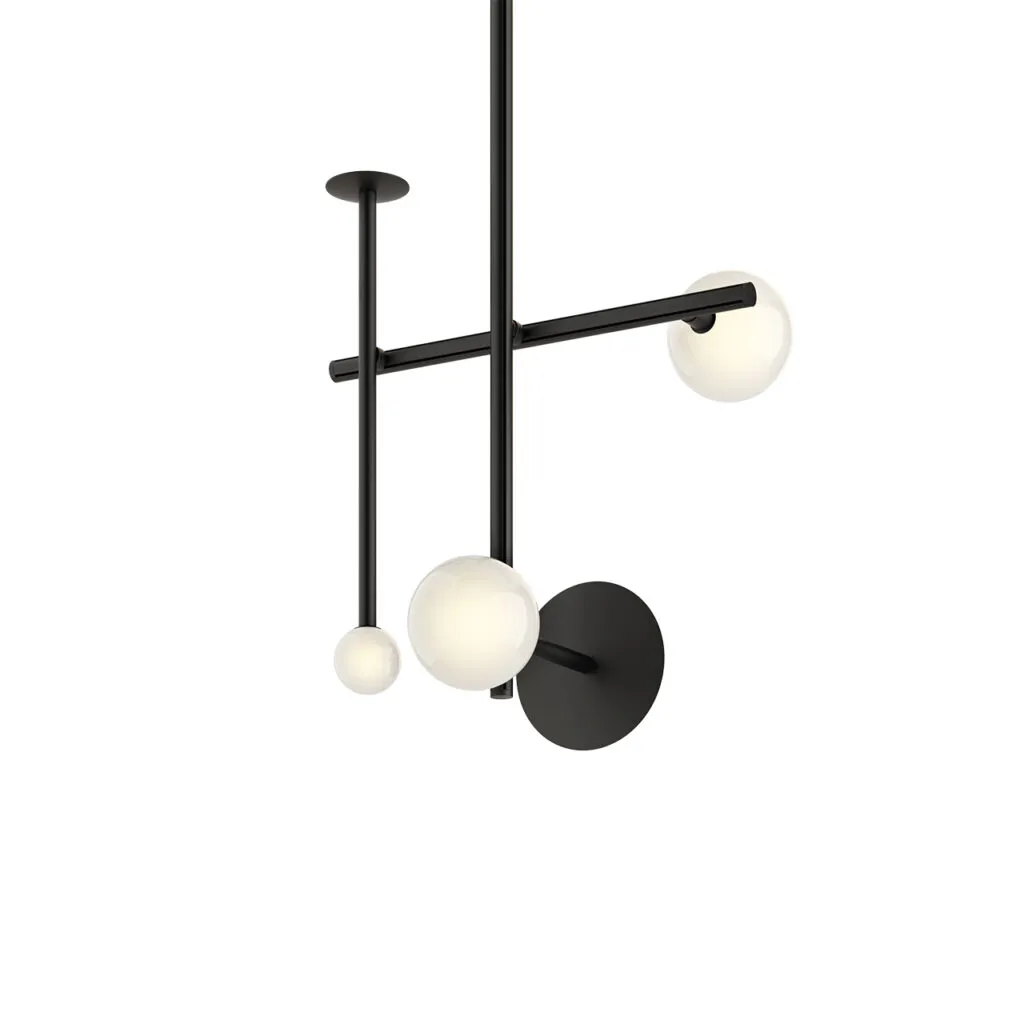 Typography Vela Suspension Lamp D by Rakumba