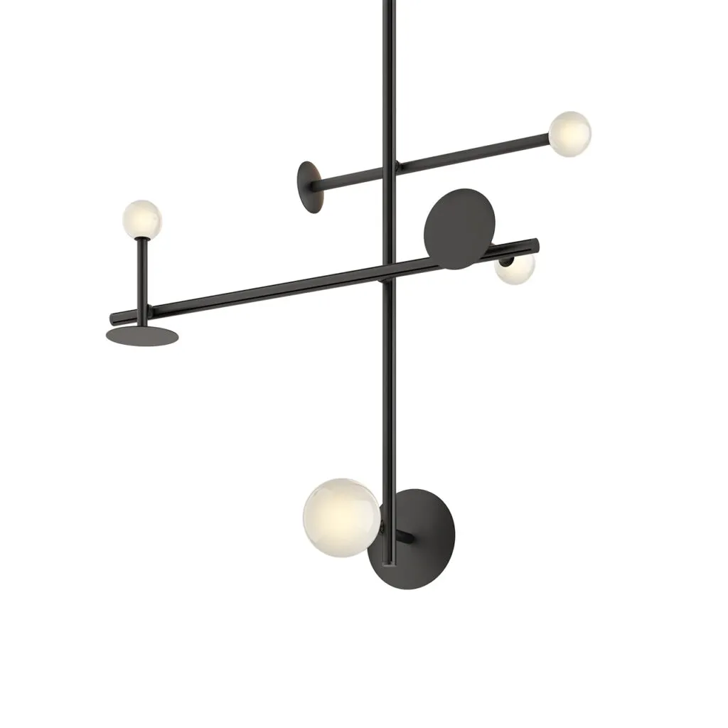 Typography Vela Suspension Lamp E by Rakumba