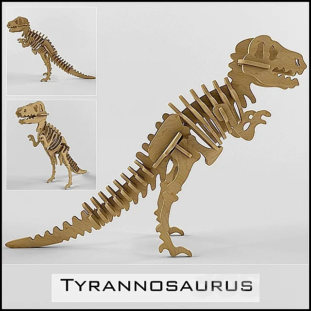 Tyrannosaurus 3ds Max