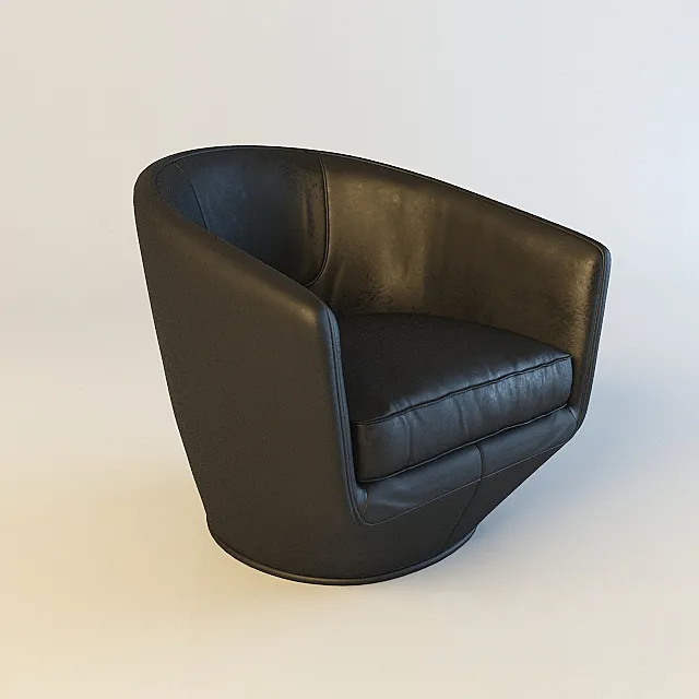 U-Turn Swivel Chair designer Niels Bendtsen 3ds Max