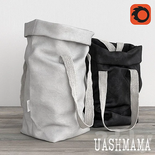 Uashmama Carry Two Bag 3DS Max Model