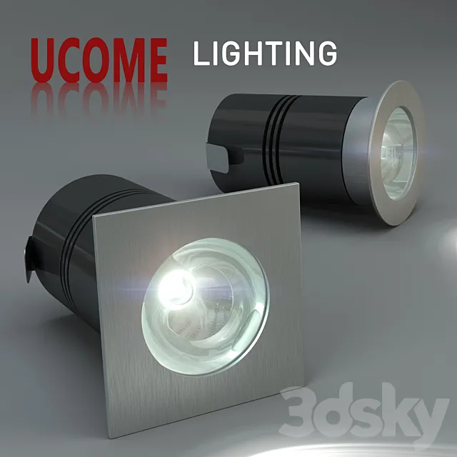 Ucome Lighting D3200a and D3200b 3DSMax File