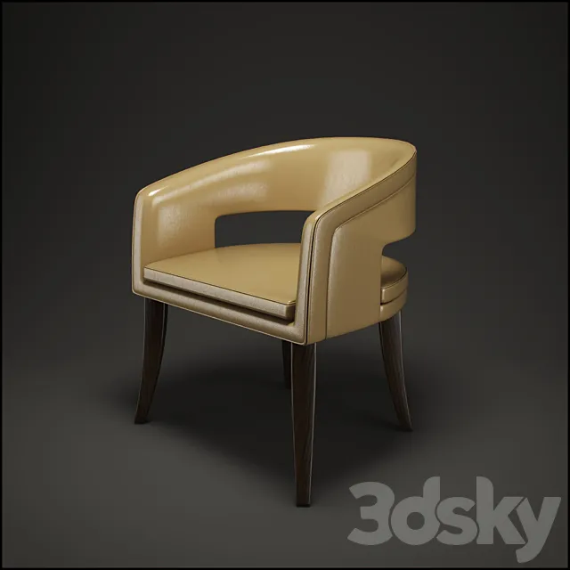 Ulivi Family chair 3DS Max Model