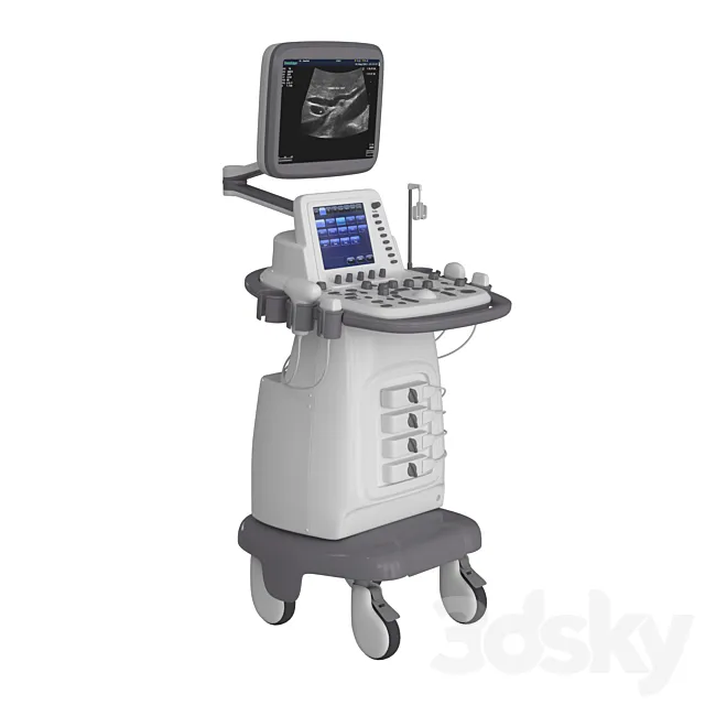 Ultrasound machine SonoScape S20Exp 3DS Max Model