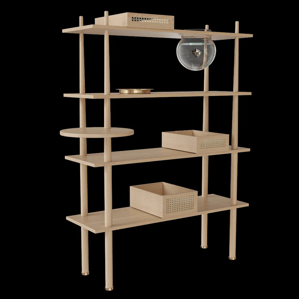 UMAGE – Shelving unit Stories 3ds Max