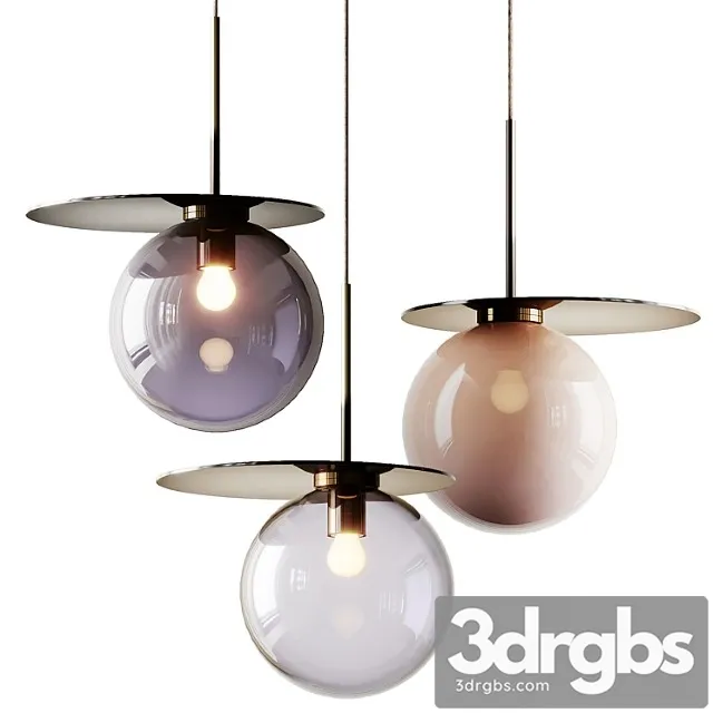 Umbra blown glass pendant lamp from bomma