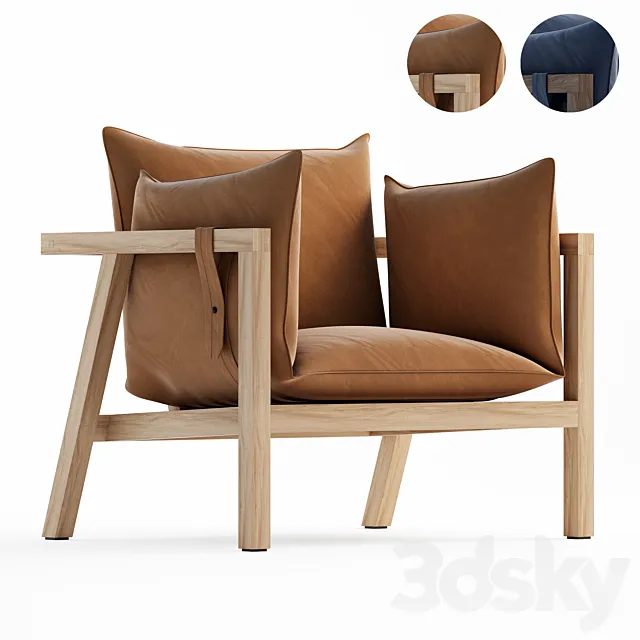 Umomoku Armchair Outdoor 3DSMax File
