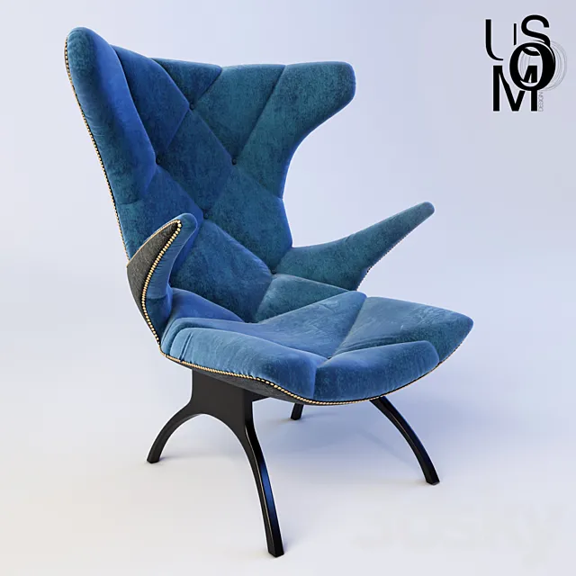 UMOS ARMCHAIR 3DS Max Model