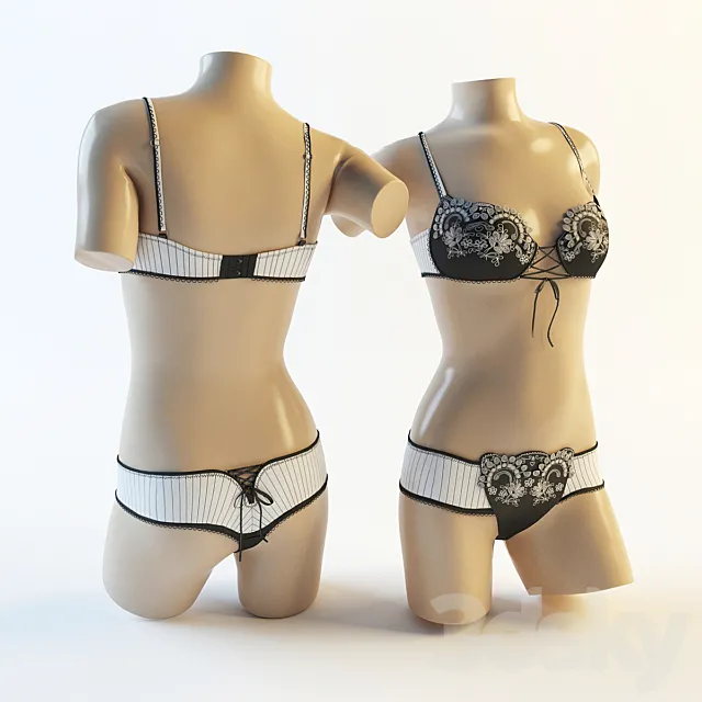 underwear 3ds Max