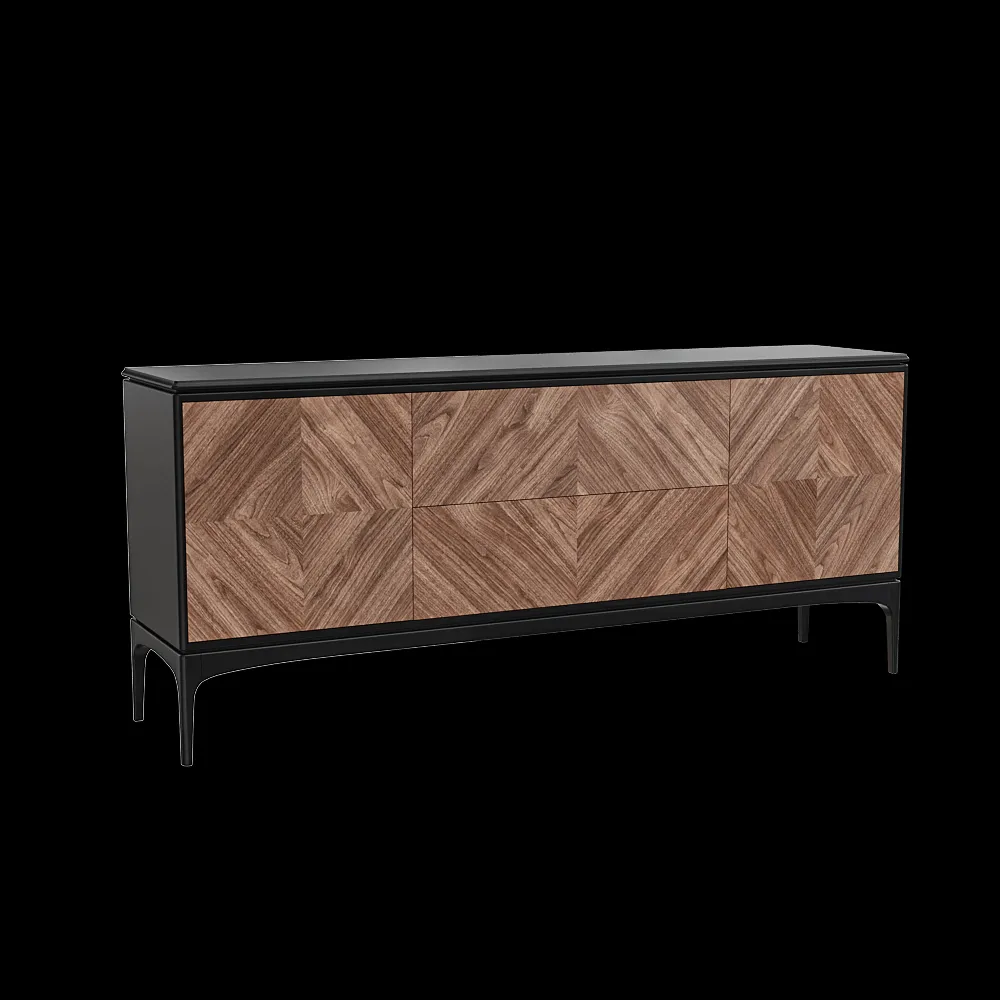 Unika – Tynd komod 2 doors 2 drawers 3ds Max