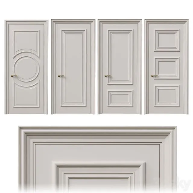 Union doors Valencia 3dsMax Model