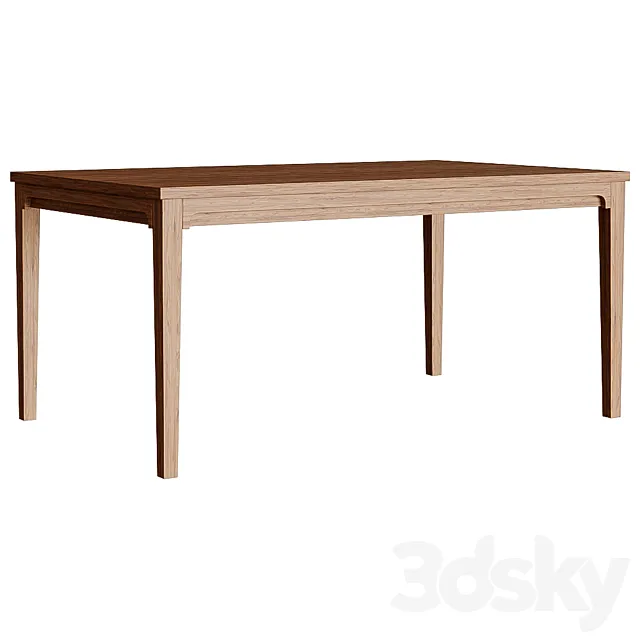 Unit dining table 3ds Max
