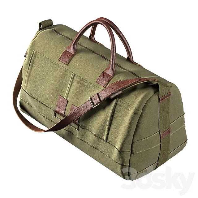 United Strangers Weekender Bag 3ds Max