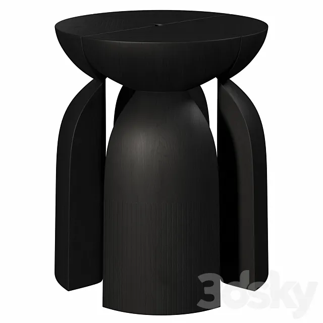 Unity Side Table 3ds Max