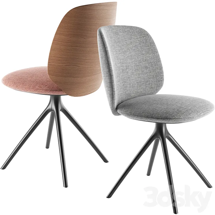 Universal Collection Swivel Chair By MDF Italia 3DS Max