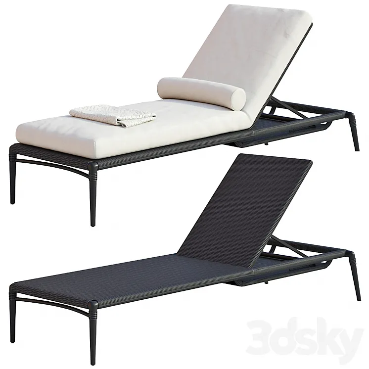 Unopiu Sunlounger Experience 3DS Max