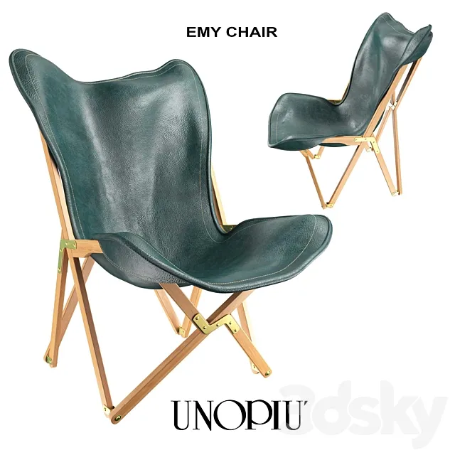 Unopiu_Emy_Chair 3ds Max