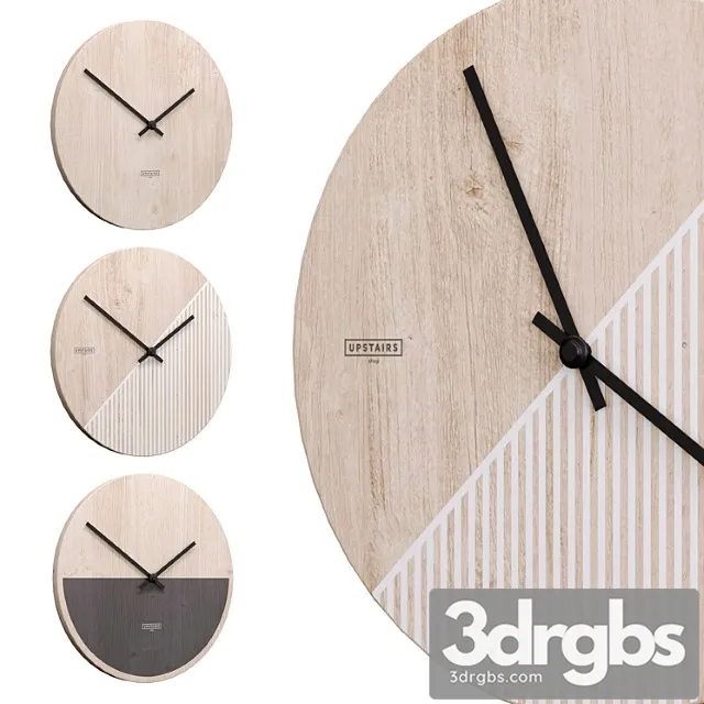 Upstairs wall clock