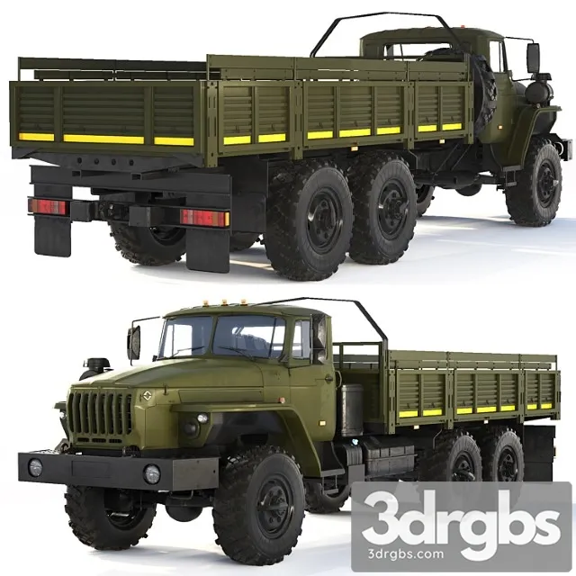 Ural 4320-0911 flatbed body 2015