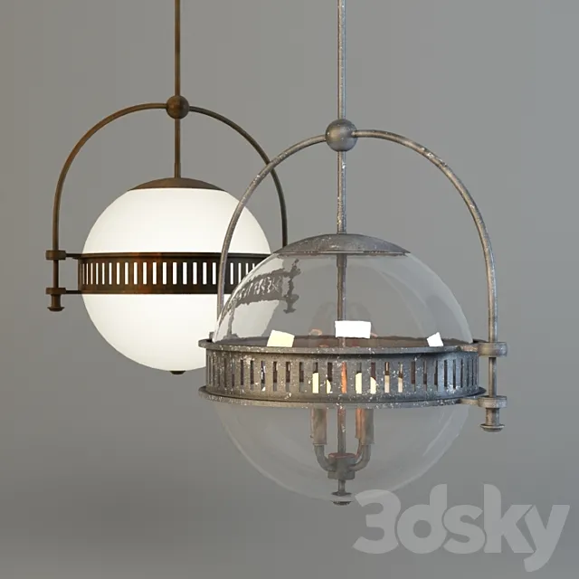 Urban electric DOVER BALL (MA-9830) 3DS Max Model