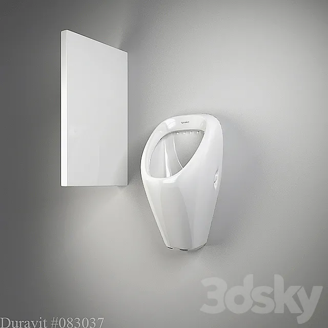 Urinal Duravit 3DSMax File