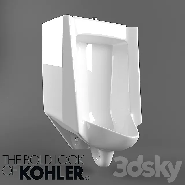 urinal Kohler_Bardon 3DSMax File