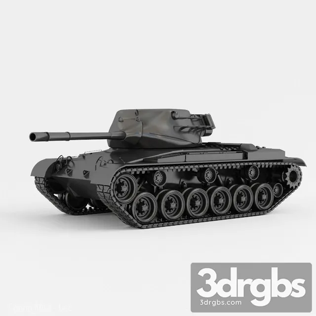US M41A3 Walker Bulldog RC Tank 3dsmax Download