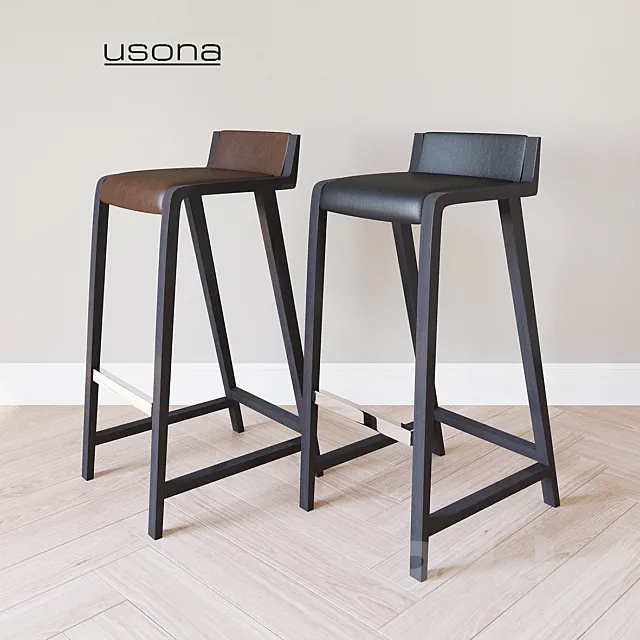 Usona BARSTOOL 3DS Max Model