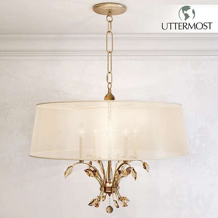 Uttermost \/ Alenya Chandelier 3DS Max