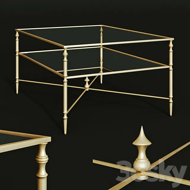 UTTERMOST coffee table 3ds Max