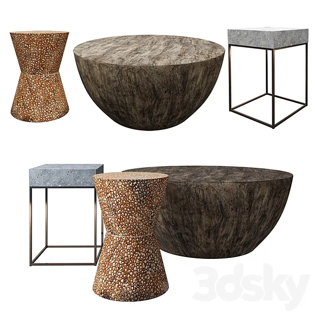 Uttermost_tables 3ds Max