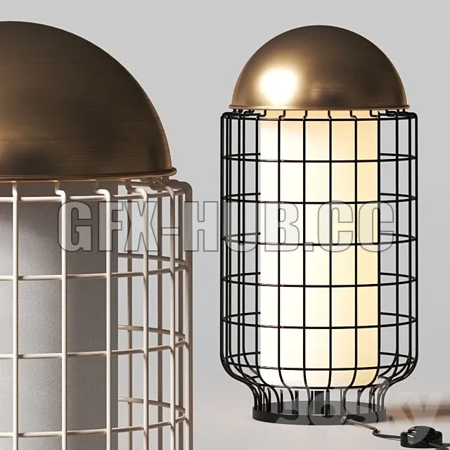 UTU Soulful Magnolia Table Lamp 3dsMax Model