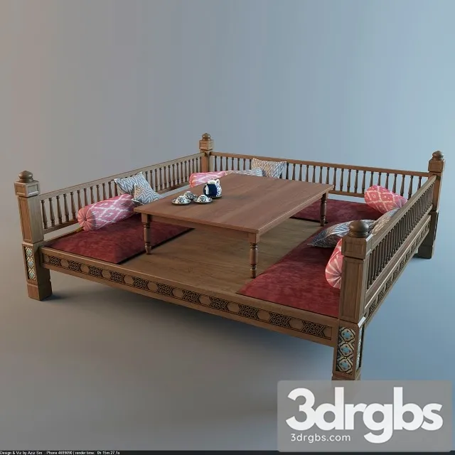 Uzbek Deck Chair 3dsmax Download