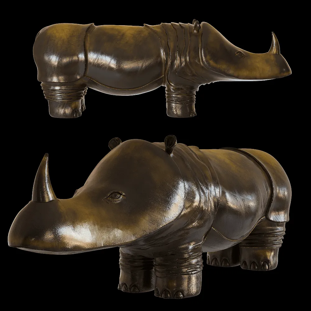 Vahram Galstyan – Sculpture Rhino Big 3ds Max
